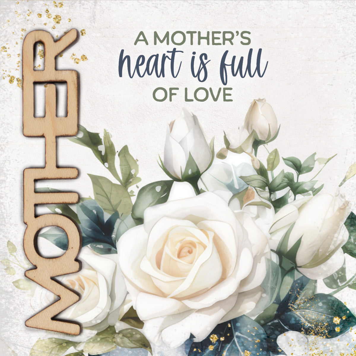 Mother – Heart Full of Love Magnet-Plaque