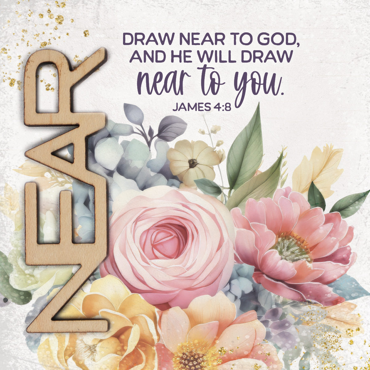 Draw Near to God Magnet-Plaque