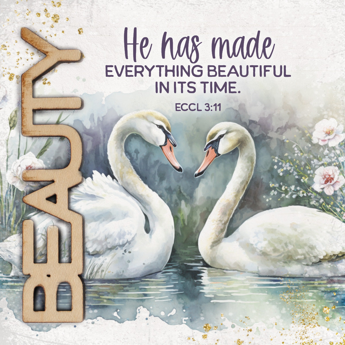 Beauty – He Has Made Everything Magnet-Plaque