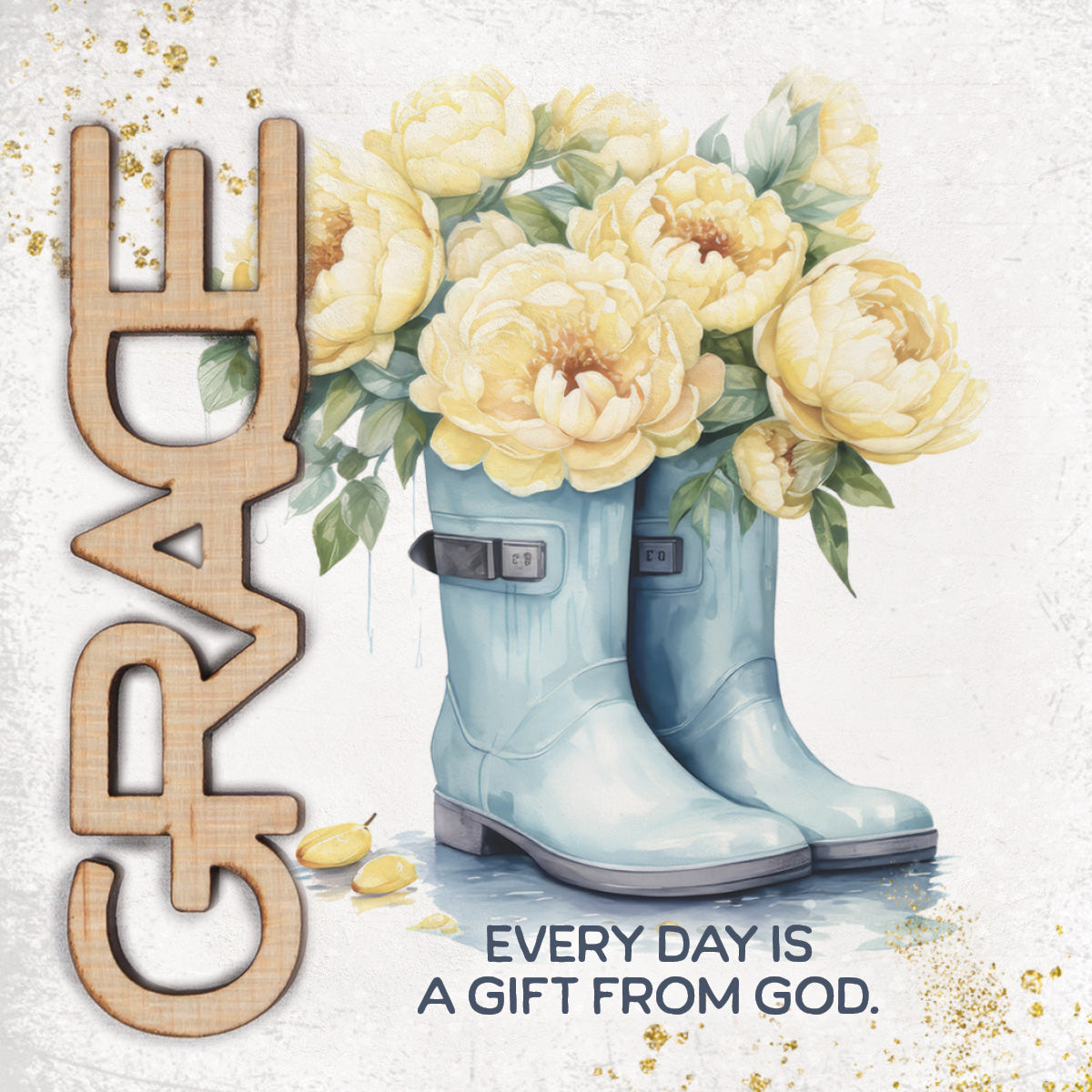 Grace – Every Day Is a Gift Magnet-Plaque
