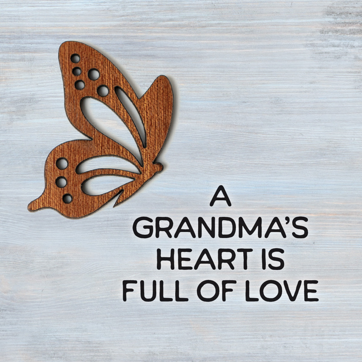 A Grandma’s Heart Magnet-Plaque