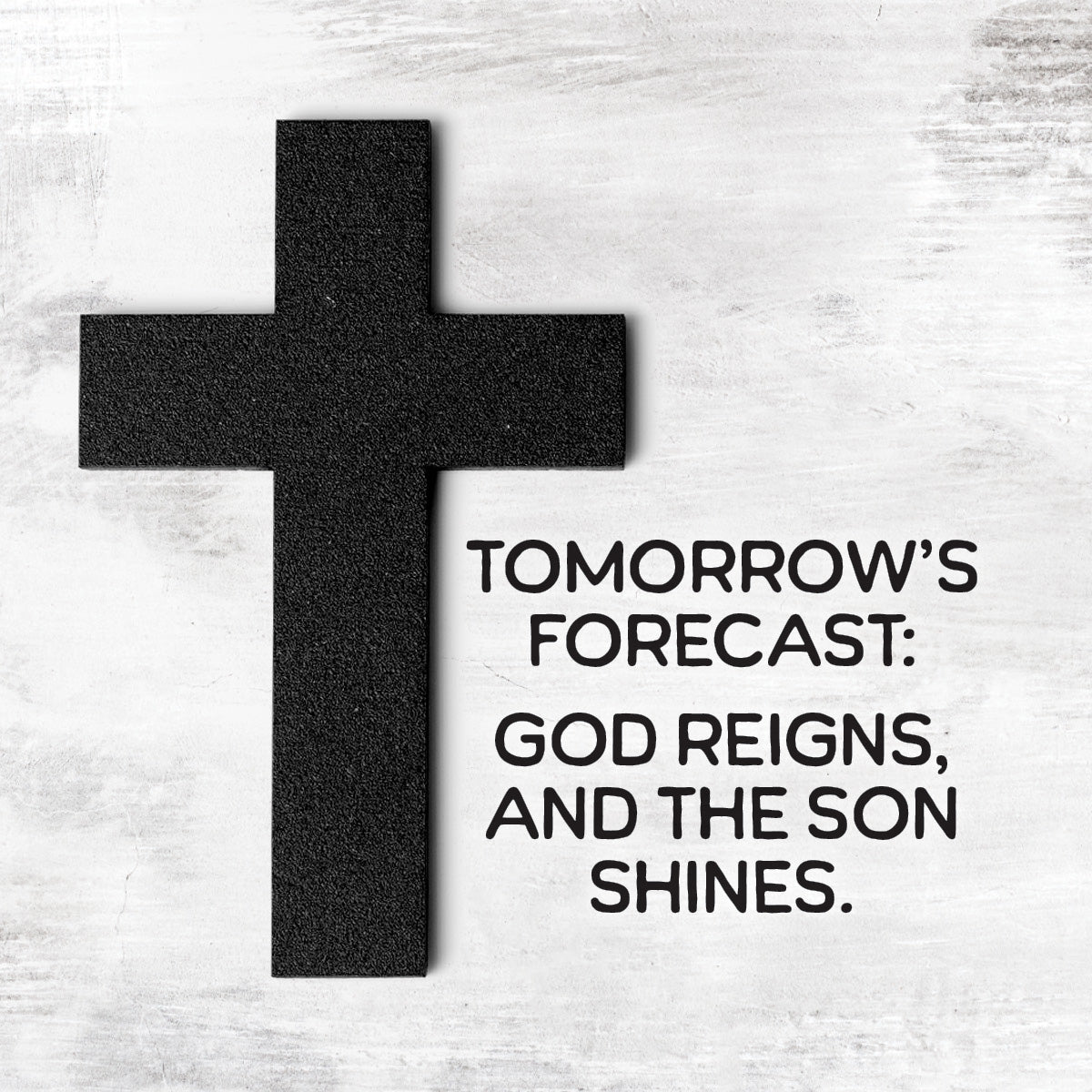 Tomorrow’s Forecast Magnet-Plaque