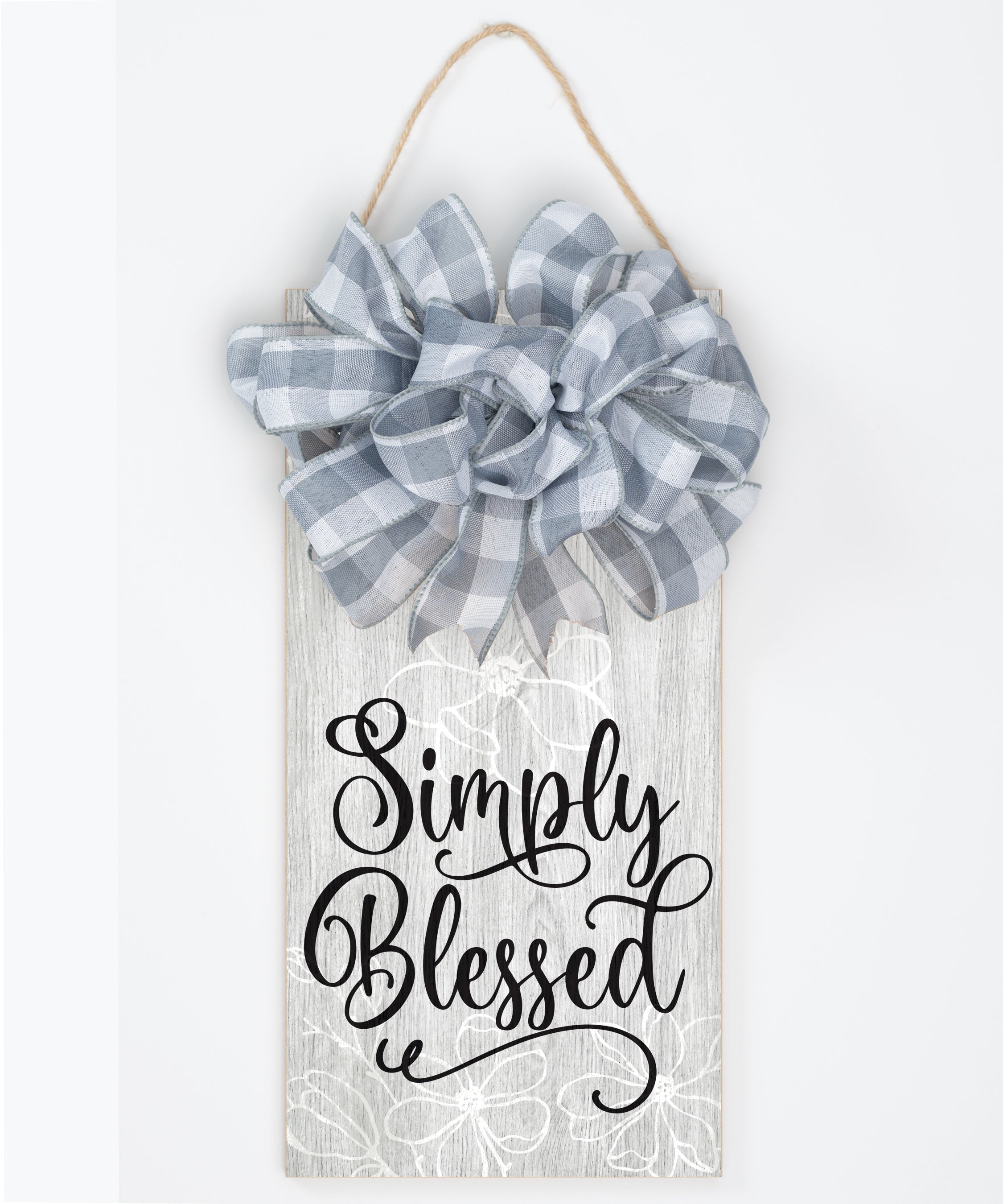 Simply Blessed Hangable Blessing