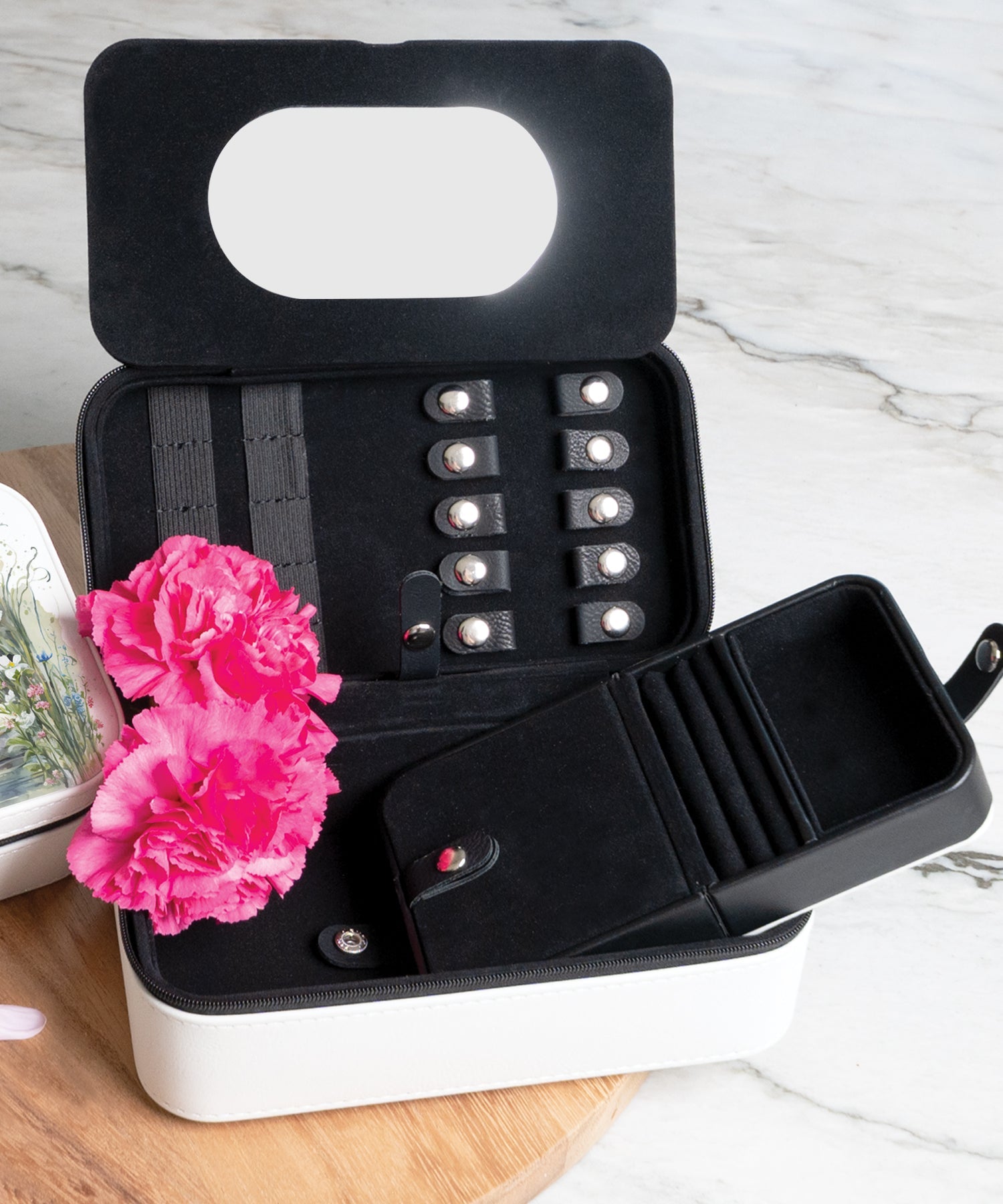 Trust in the Lord Travel Jewelry Box Set