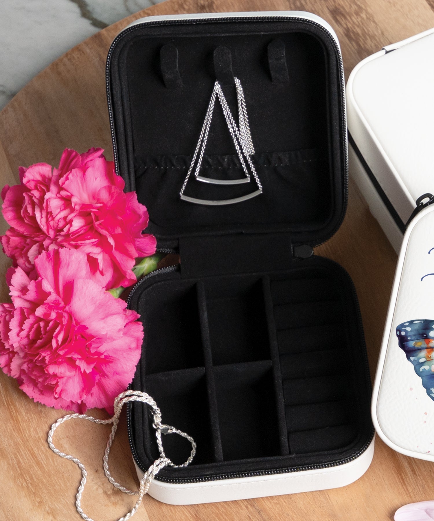Created With a Purpose Travel Jewelry Case