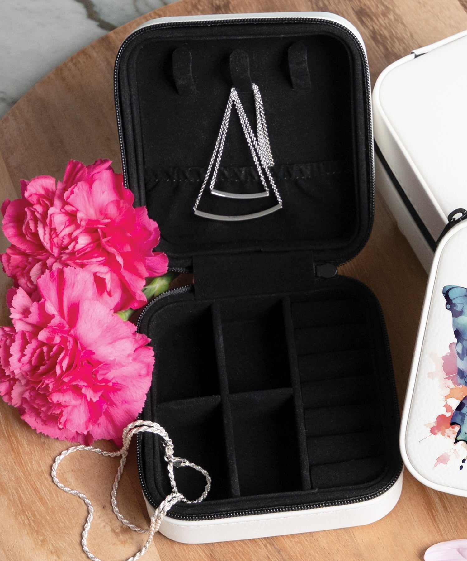 Beautiful Daughter Travel Jewelry Case