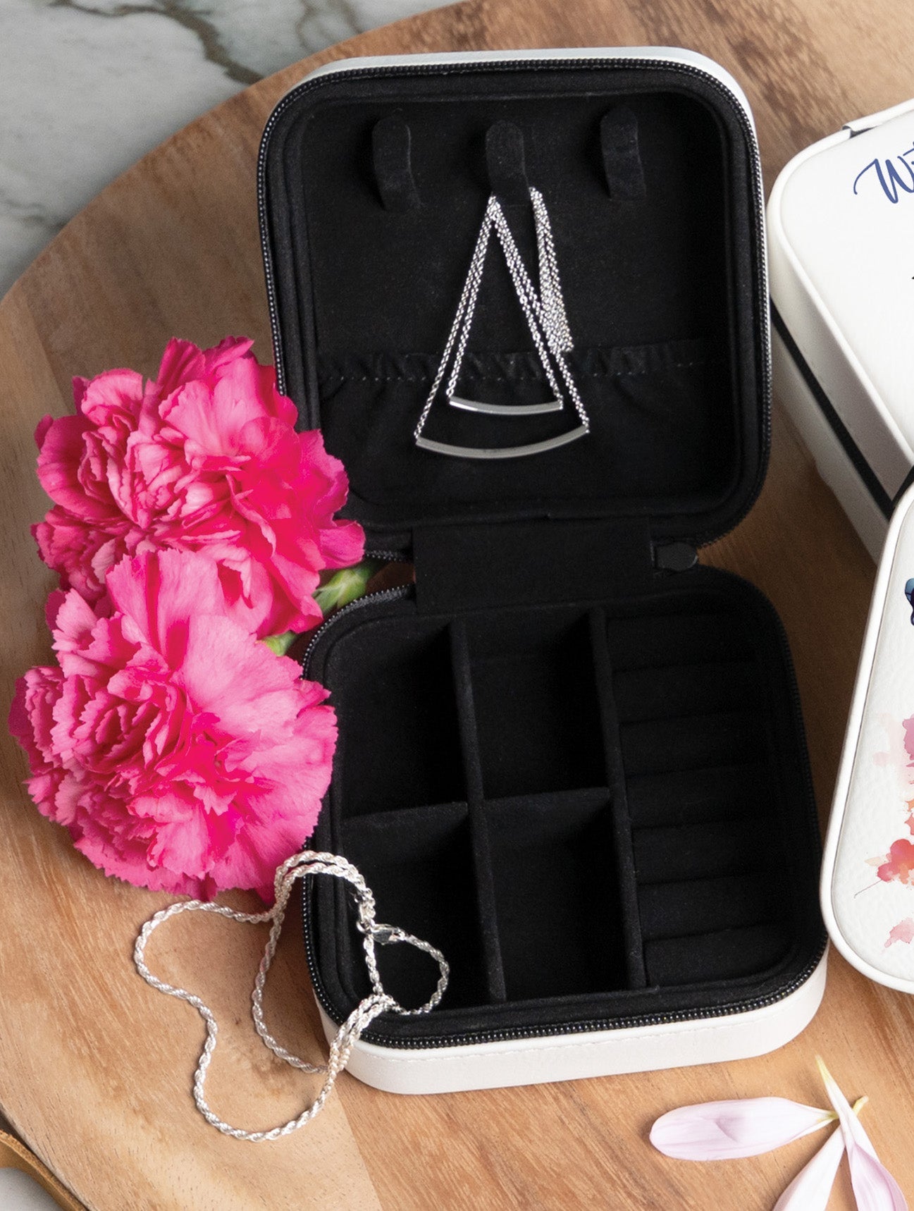 Beautiful Daughter Travel Jewelry Case